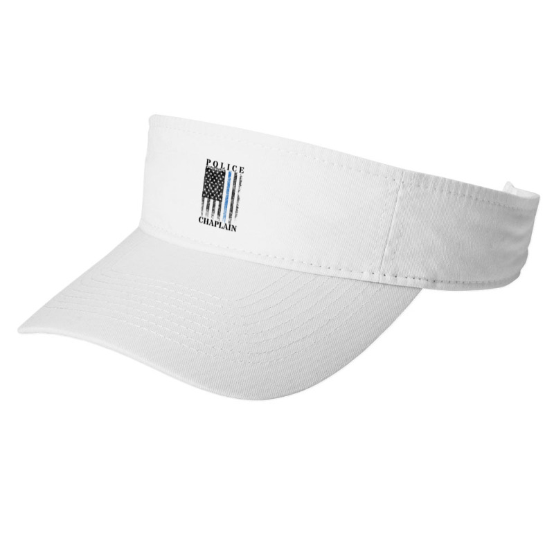 Police Chaplain American Flag Usa Law Enforcement Fashion Visor by Vivu991 | Artistshot