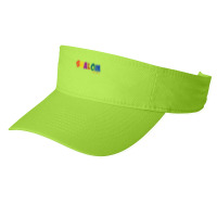 Colorful Shalom T Shirt Fashion Visor | Artistshot