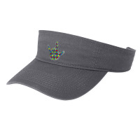 Asl Love Sign Language Autism Gift Awareness Support Autism Fashion Visor | Artistshot