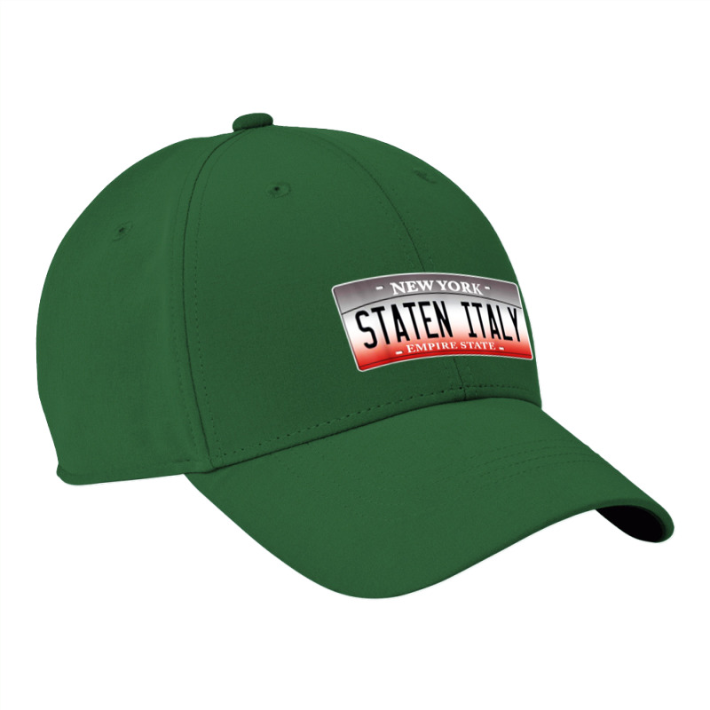 Funny Staten Italy Island Ny New York Italian American Nike Dri-FIT Cap by Bulumata | Artistshot