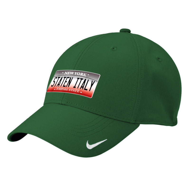 Funny Staten Italy Island Ny New York Italian American Nike Dri-FIT Cap by Bulumata | Artistshot