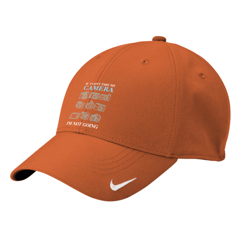 If I Cant Take My Camera Photography Nike Dri-FIT Cap by ZulArt | Artistshot