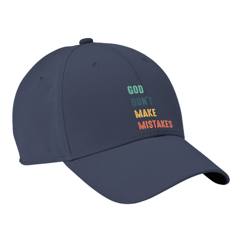 God Don't Make Mistakes T Shirt Nike Dri-FIT Cap by atereabag | Artistshot