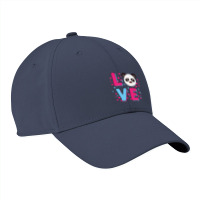 Bear Love Panda Kawaii For Girls Bamboo Mothers Day 495 Polar Panda Nike Dri-fit Cap | Artistshot