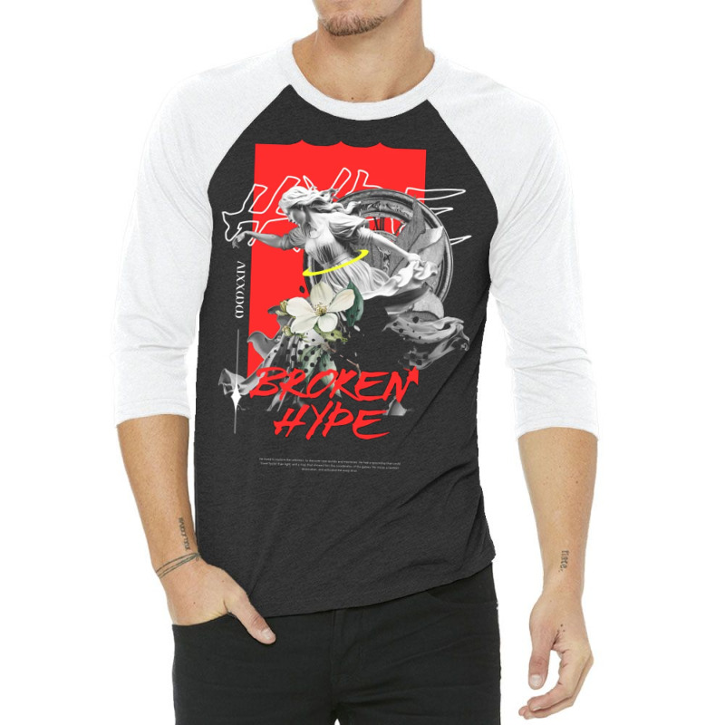 Broken Hype 3/4 Sleeve Shirt | Artistshot