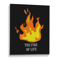 Fire Metal Print Vertical | Artistshot