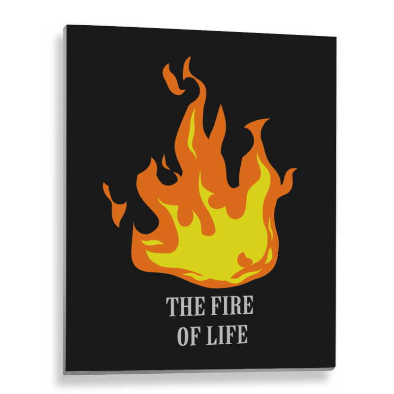 Fire Metal Print Vertical | Artistshot