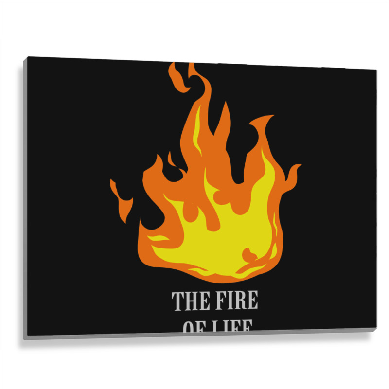 Fire Metal Print Horizontal | Artistshot