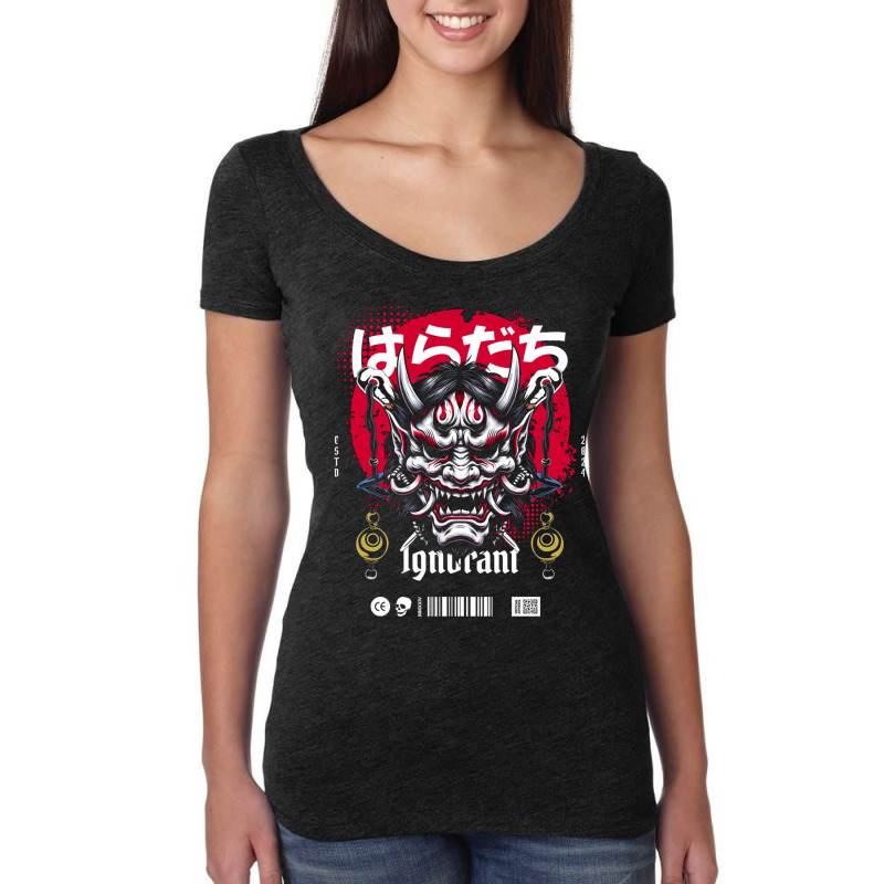 Ignorant And Anger Women's Triblend Scoop T-shirt | Artistshot