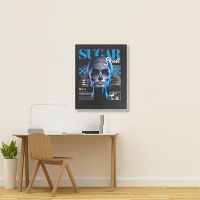 Sugar Skull Girl Portrait Canvas Print | Artistshot