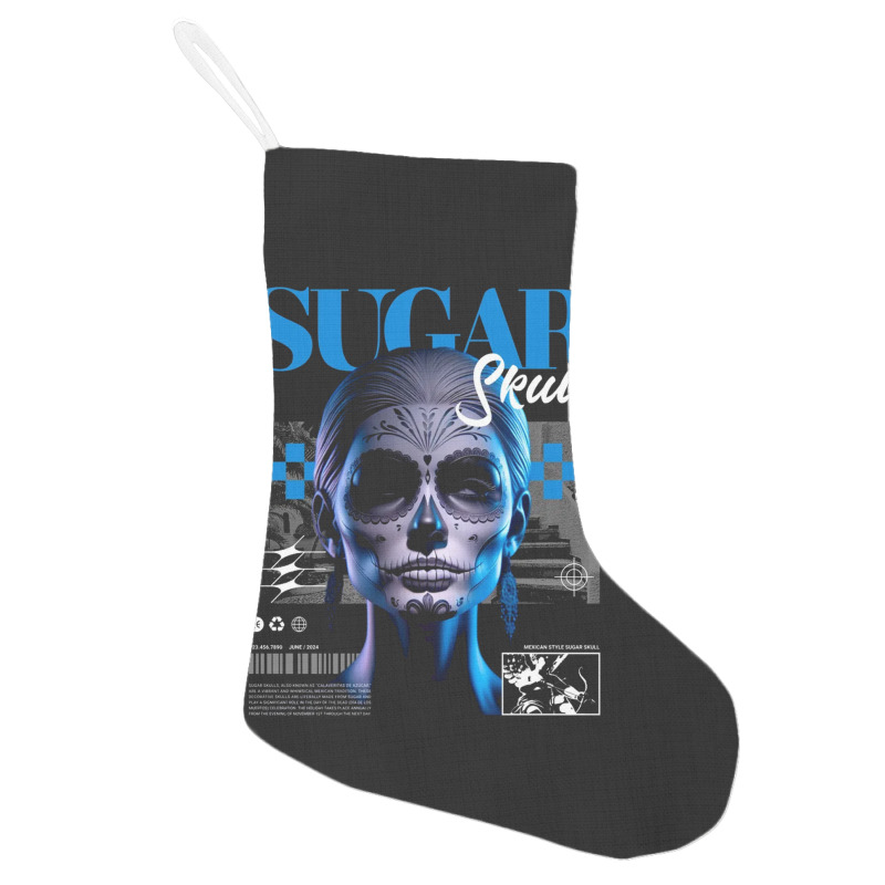 Sugar Skull Girl Holiday Stocking | Artistshot