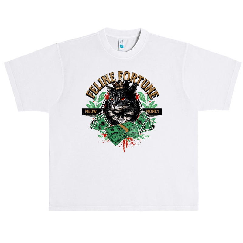 Feline Fortune Urban Heavy T-shirt | Artistshot