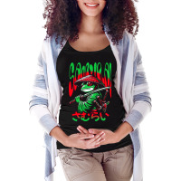 Frog Samurai Warrior Cute Animal Japan Vintage Ani Maternity Scoop Neck T-shirt | Artistshot