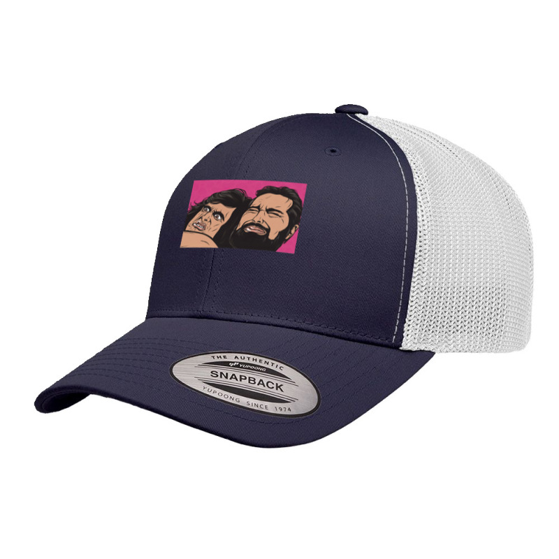 Samurai Cop Fight Scene Classic Retro Trucker Cap by cm-arts | Artistshot