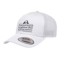 Not Bound To Please Shakespeare Quote Retro Trucker Cap | Artistshot