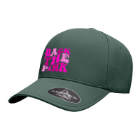 Funny Man Pink Ribbon For Men Women Seamless Cap | Artistshot