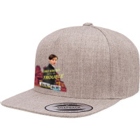 Classic Retro  Fiction Novel Music Kids 5 Panel Snapback Cap | Artistshot