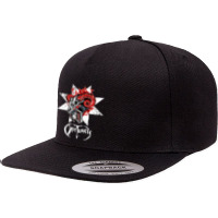 Art Character Death Leprosy Mens Womens 5 Panel Snapback Cap | Artistshot