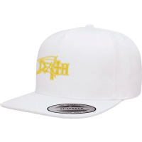 Character Animated Death Leprosy Mens My Favorite 5 Panel Snapback Cap | Artistshot