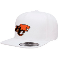 B C Lions Sport 5 Panel Snapback Cap | Artistshot