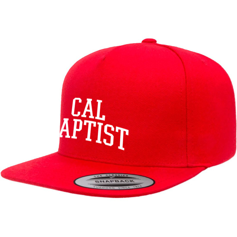 Cal Baptist 5 panel snapback cap by Kompol | Artistshot