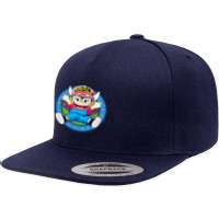 Music Vintage Retro Hero Anime Cool For Mens Womens 5 Panel Snapback Cap | Artistshot