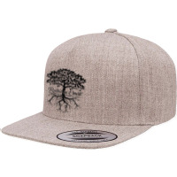 Rooted In Christ Shirt Christian Faith Bible Verse Mom Lover Gifts 5 Panel Snapback Cap | Artistshot