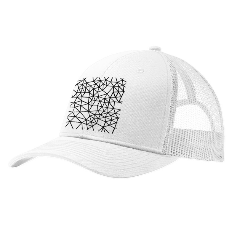 Geometric T  Shirt Segment White T  Shirt Pa Trucker Cap by giraffeleopard | Artistshot