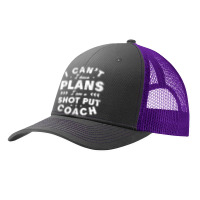 I Can't I Have Plans Shot Put Coach Funny Track And Field T Shirt Pa Trucker Cap | Artistshot