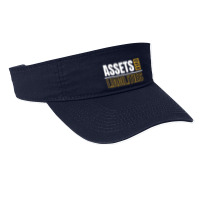 Assets Over Liabilities Fashion Visor | Artistshot