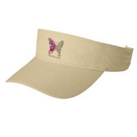 Womens Pink Butterfly I Am The Storm Breast Cancer Warrior T Shirt Fashion Visor | Artistshot