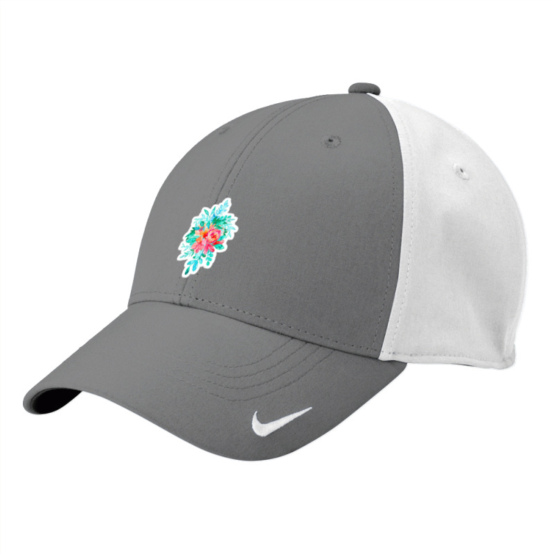 Bear Y Bee Utiful Honeybee Garden In Pastel Rainbow Mist 91678784 Nike Dri-fit Cap | Artistshot