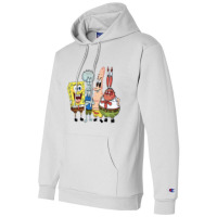 The Characters Are Spongebob, Patrick Star, Squidw Champion Hoodie | Artistshot