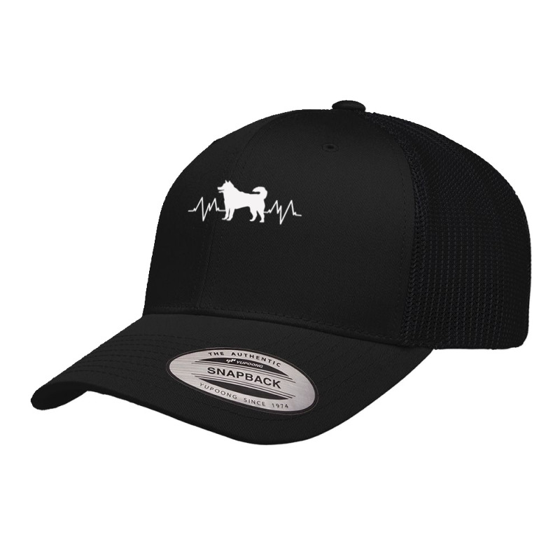 Alaskan Malamute Heartbeat Dog Lover Retro Trucker Cap | Artistshot