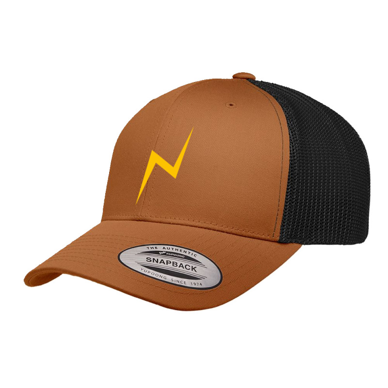 Lightning Bolt (yellow) Retro Trucker Cap by PamelaAnnHarris | Artistshot