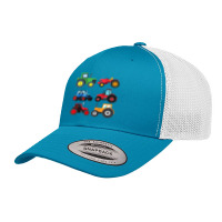 Kids 6 Tractors Agricultural Machinery Combine Harvester T Shirt Retro Trucker Cap | Artistshot