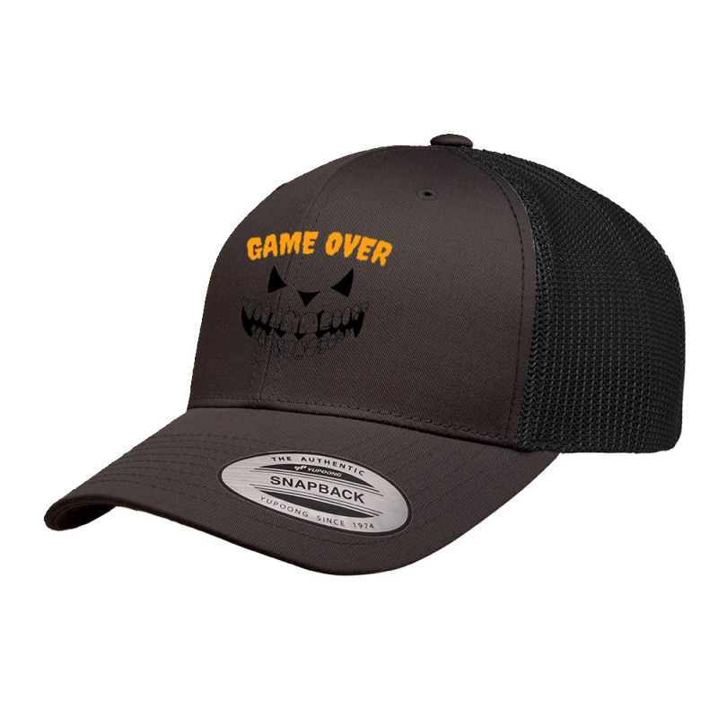 Game Over Retro Trucker Cap by SilviaMartinez | Artistshot