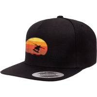 Wakeboard T Shirt 5 Panel Snapback Cap | Artistshot