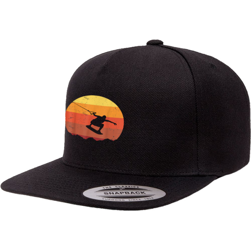 Wakeboard T Shirt 5 Panel Snapback Cap | Artistshot