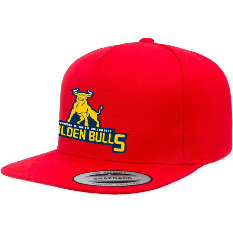 Johnson C. Smith University Golden Bulls 5 panel snapback cap by DelilahAgnes | Artistshot