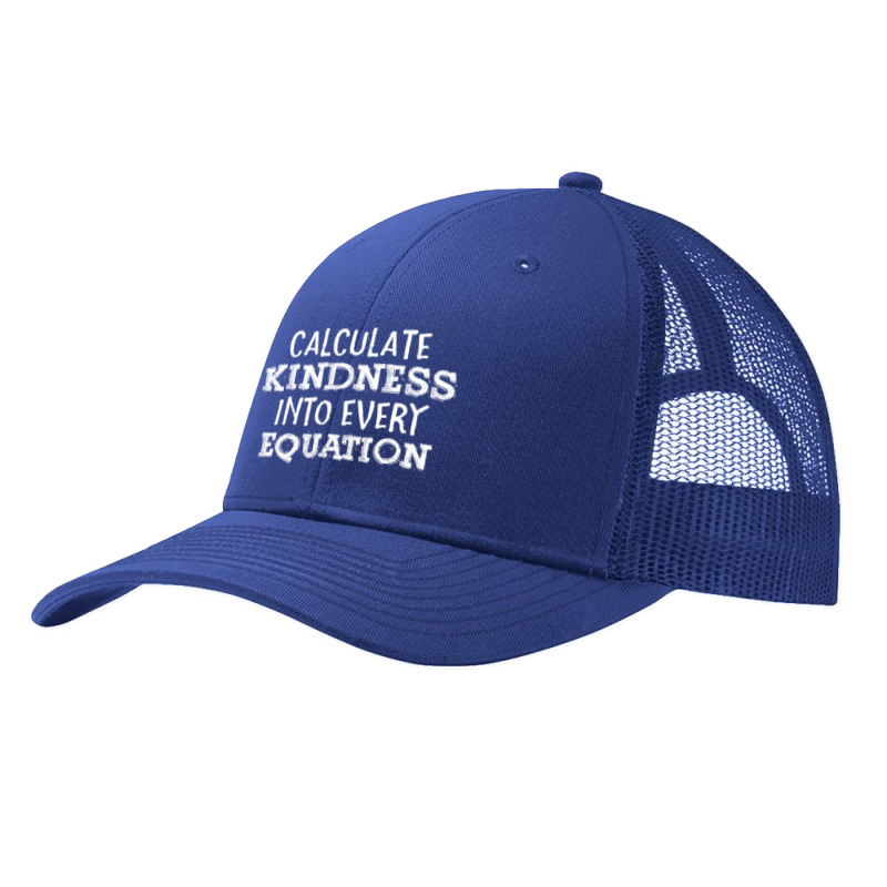 Calculate Kindness Into Every Equation School Math Teacher Pa Trucker Cap by moonlight2270 | Artistshot