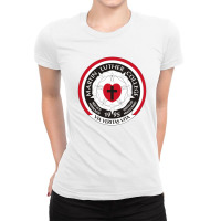 Martin Luther College Ladies Fitted T-shirt | Artistshot