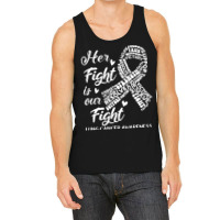 Lung Cancer Awareness T  Shirt Lung Cancer Awareness Her Fight Is Our Tank Top | Artistshot