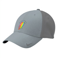 Cloud Overlay Rainbow Nike Dri-fit Cap | Artistshot