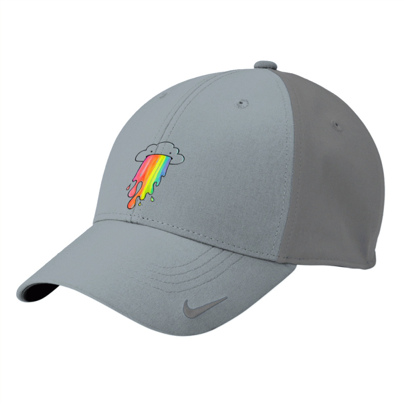 Cloud Overlay Rainbow Nike Dri-FIT Cap by lindumawardi | Artistshot