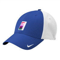 Elegant Pink White And Black Modern Geometric 17464414 Nike Dri-fit Cap | Artistshot