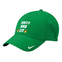 Salty And Lit T Shirt Christian Bold Faith Hope Joy Tee Nike Dri-fit Cap | Artistshot