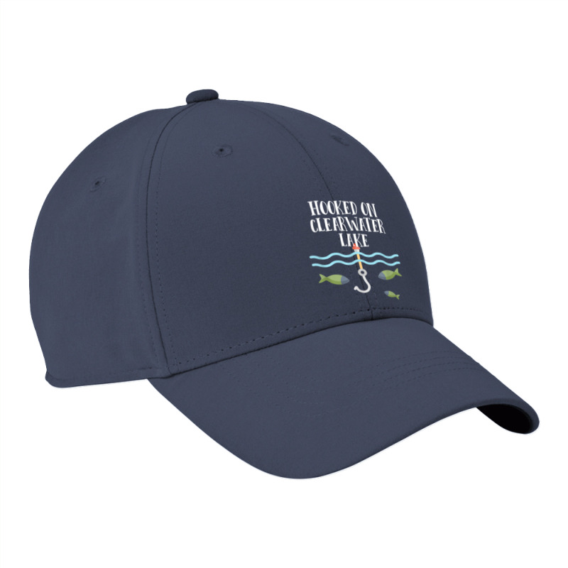 Hooked On Clearwater Lake   Missouri T Shirt Nike Dri-FIT Cap by hollymu | Artistshot