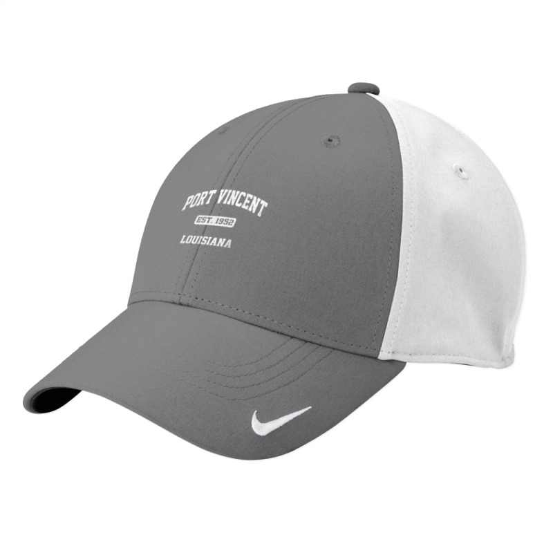 Port Vincent Louisiana La Vintage State Athletic Style T Shirt Nike Dri-fit Cap | Artistshot