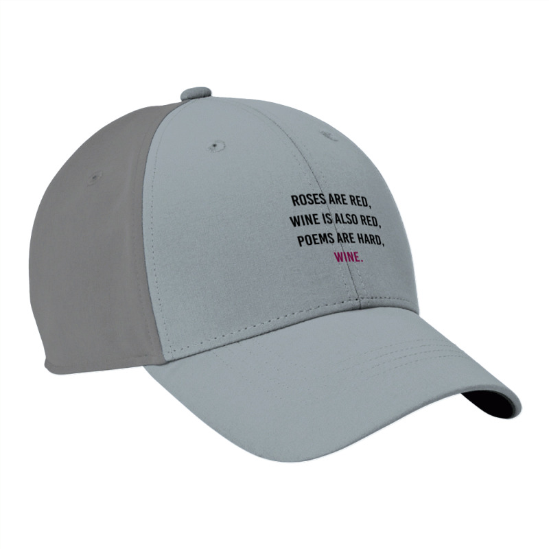 Funny Meme Valentines Day Wine Quote Drinking T Shirt Nike Dri-fit Cap | Artistshot